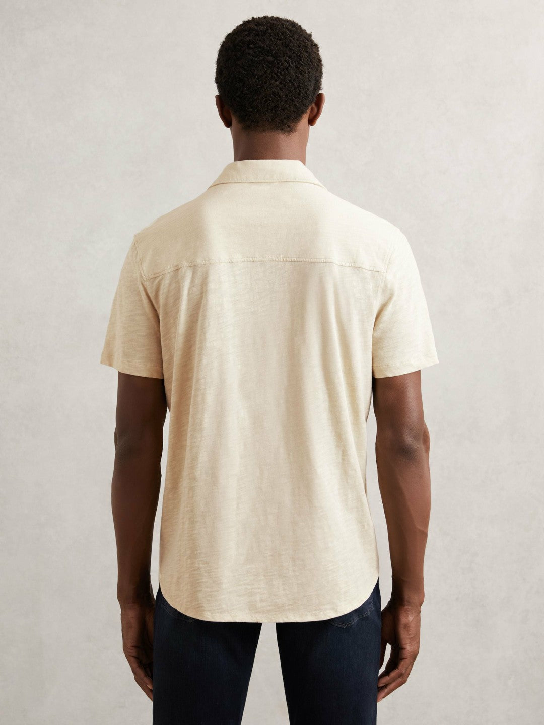 Paige Carillo Short Sleeve Shirt in Cream Men | Reiss