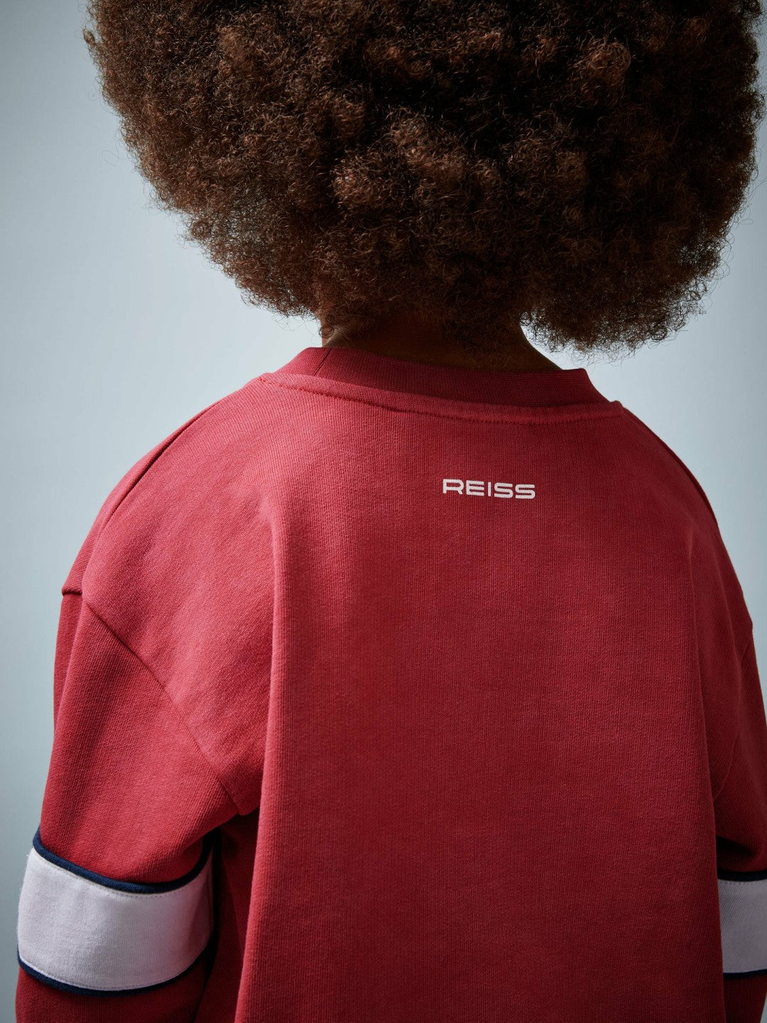 9-13 yrs Superman Cotton Logo Sweatshirt in Red Children & Baby | Reiss