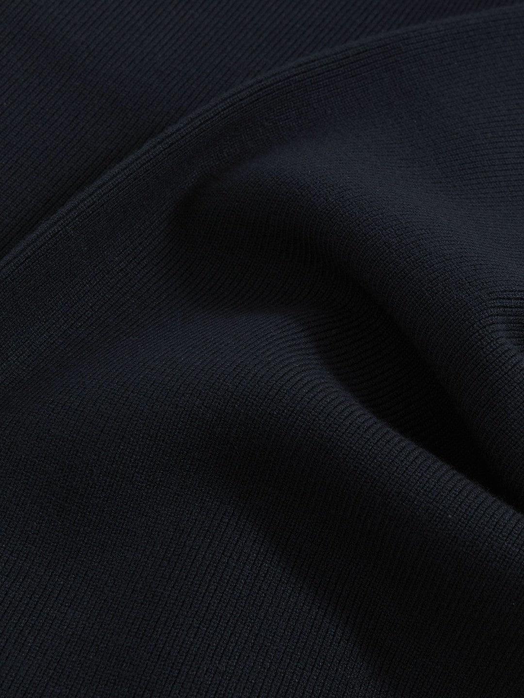 Tapered Knitted Trousers in Navy Men | Reiss