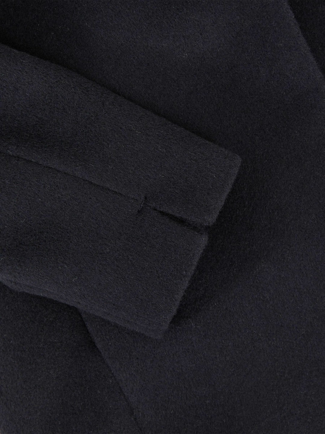 Wool-Blend Funnel-Neck Coat in Navy Children & Baby | Reiss