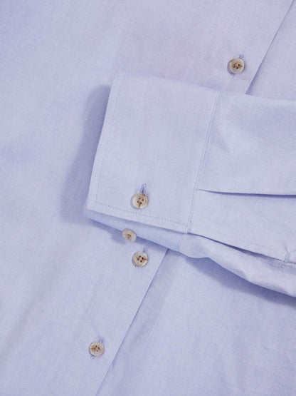 Cotton Button Through Oxford Shirt in Blue Women | Reiss