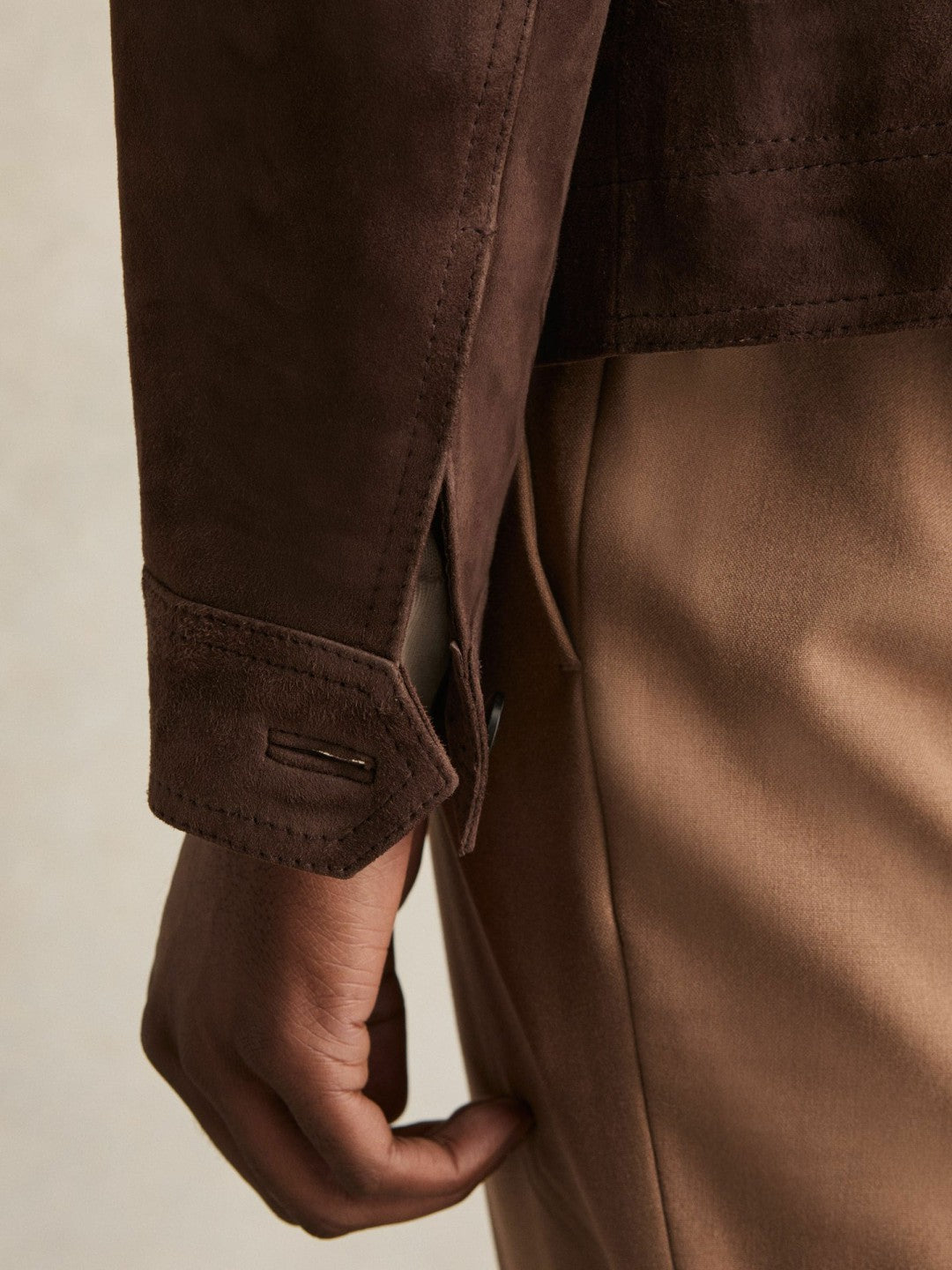 Jacket in Chocolate Brown Men | Reiss