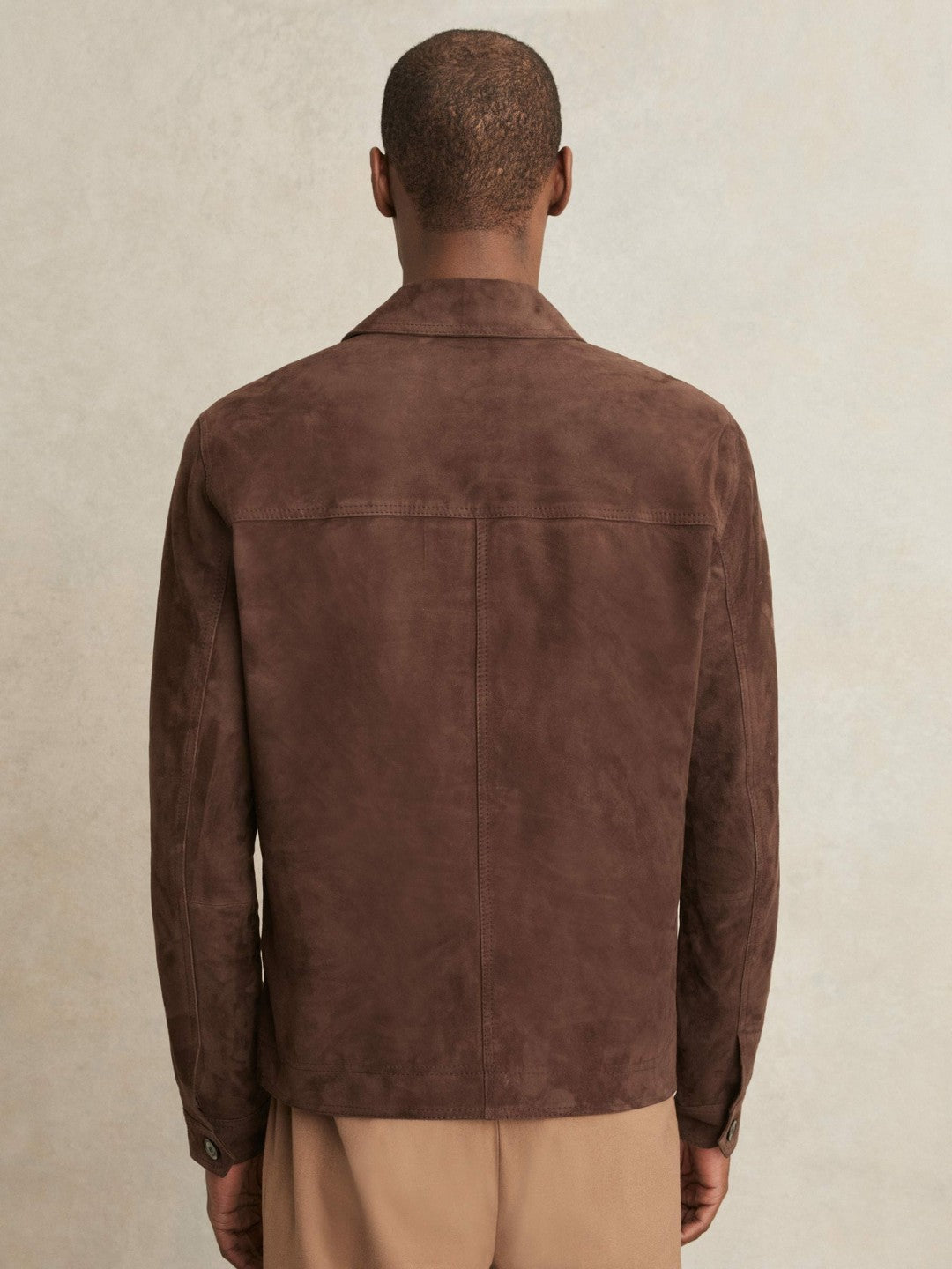Jacket in Chocolate Brown Men | Reiss