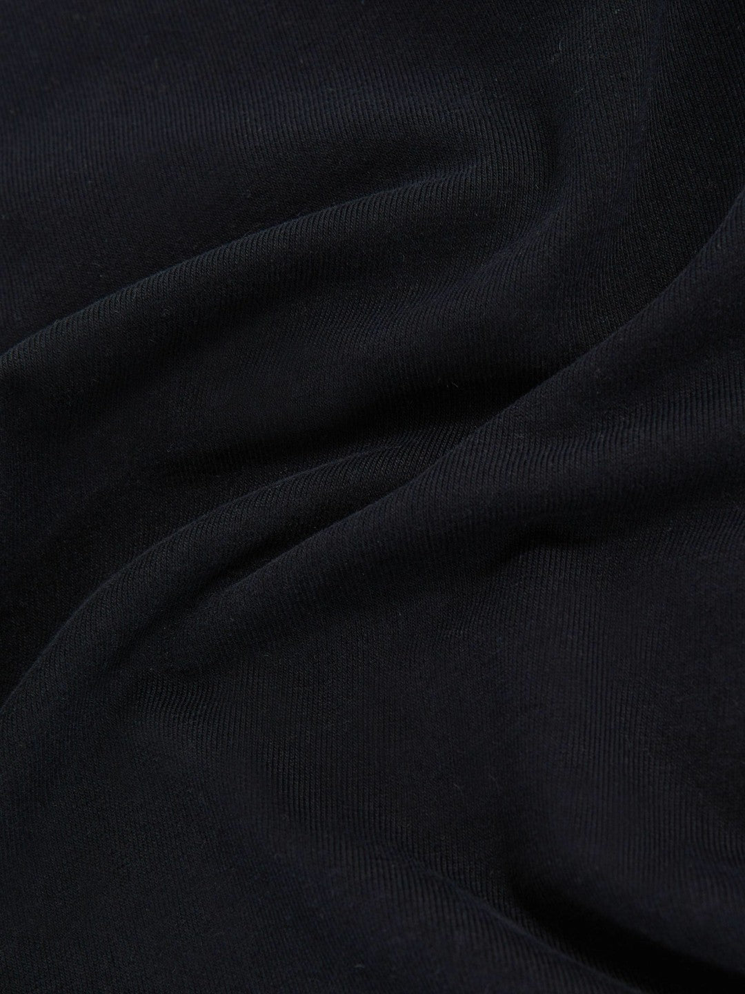 Cotton Crew-Neck Long-Sleeve T-Shirt With Stretch in Black Women | Reiss