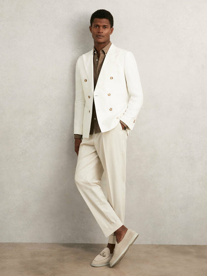 Suede Tassel Loafers in Light Stone Men | Reiss