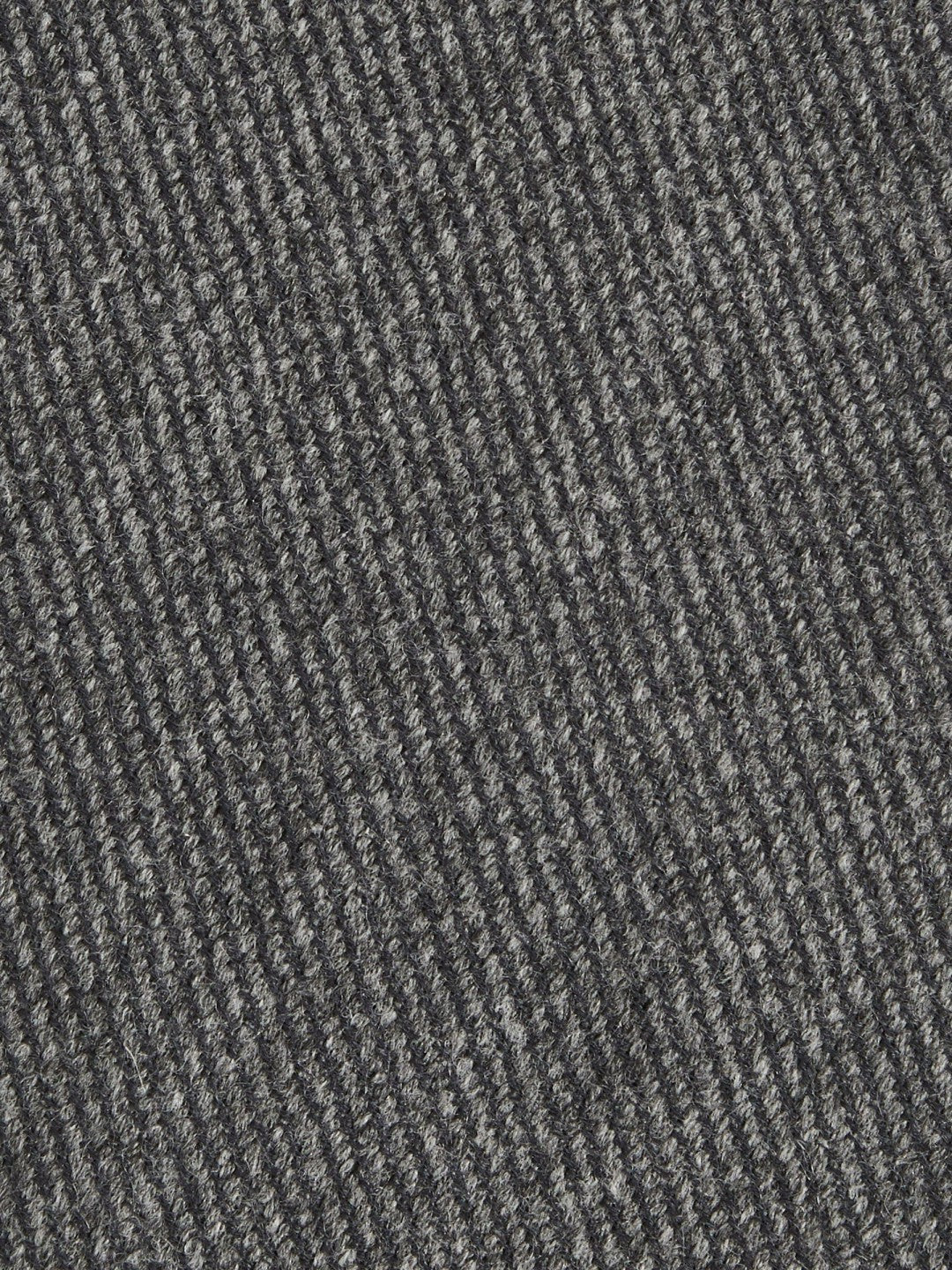 Wool-Silk Textured Tie in Charcoal Men | Reiss