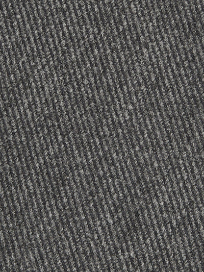 Wool-Silk Textured Tie in Charcoal Men | Reiss