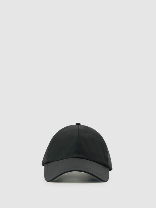 Embroidered Logo Tech Baseball Cap in Black Men | Reiss