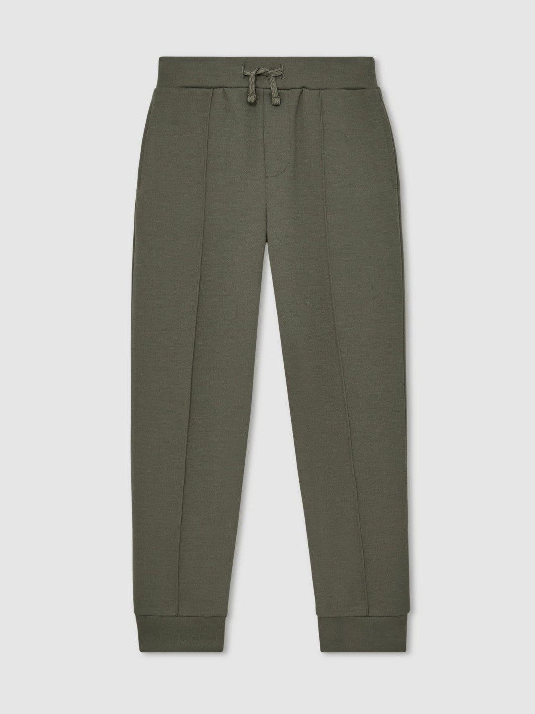 3-9 yrs Interlock Drawstring Joggers in Dark Sage Children & Baby | Reiss