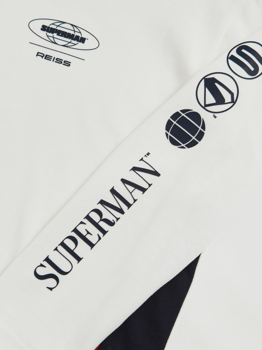 9-13 yrs Superman Cotton Logo T-Shirt in White Children & Baby | Reiss