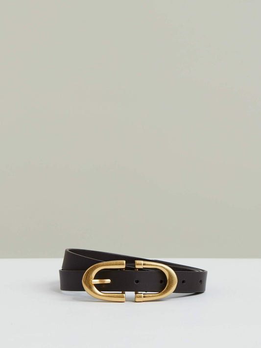 Horseshoe Belt in Chocolate Women | Reiss