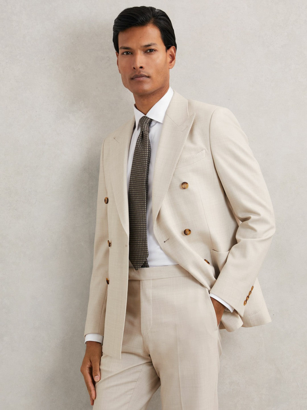 Suit Jacket in Stone Men | Reiss