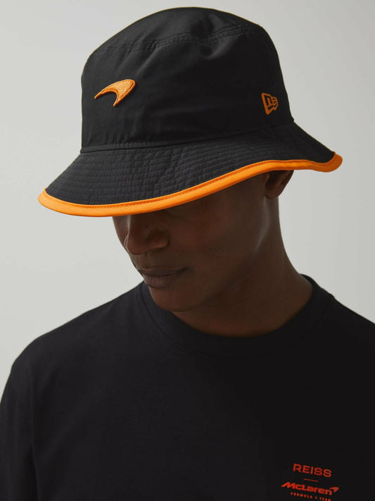 McLaren F1 Team Speedmark Bucket Hat in Black Men | Reiss