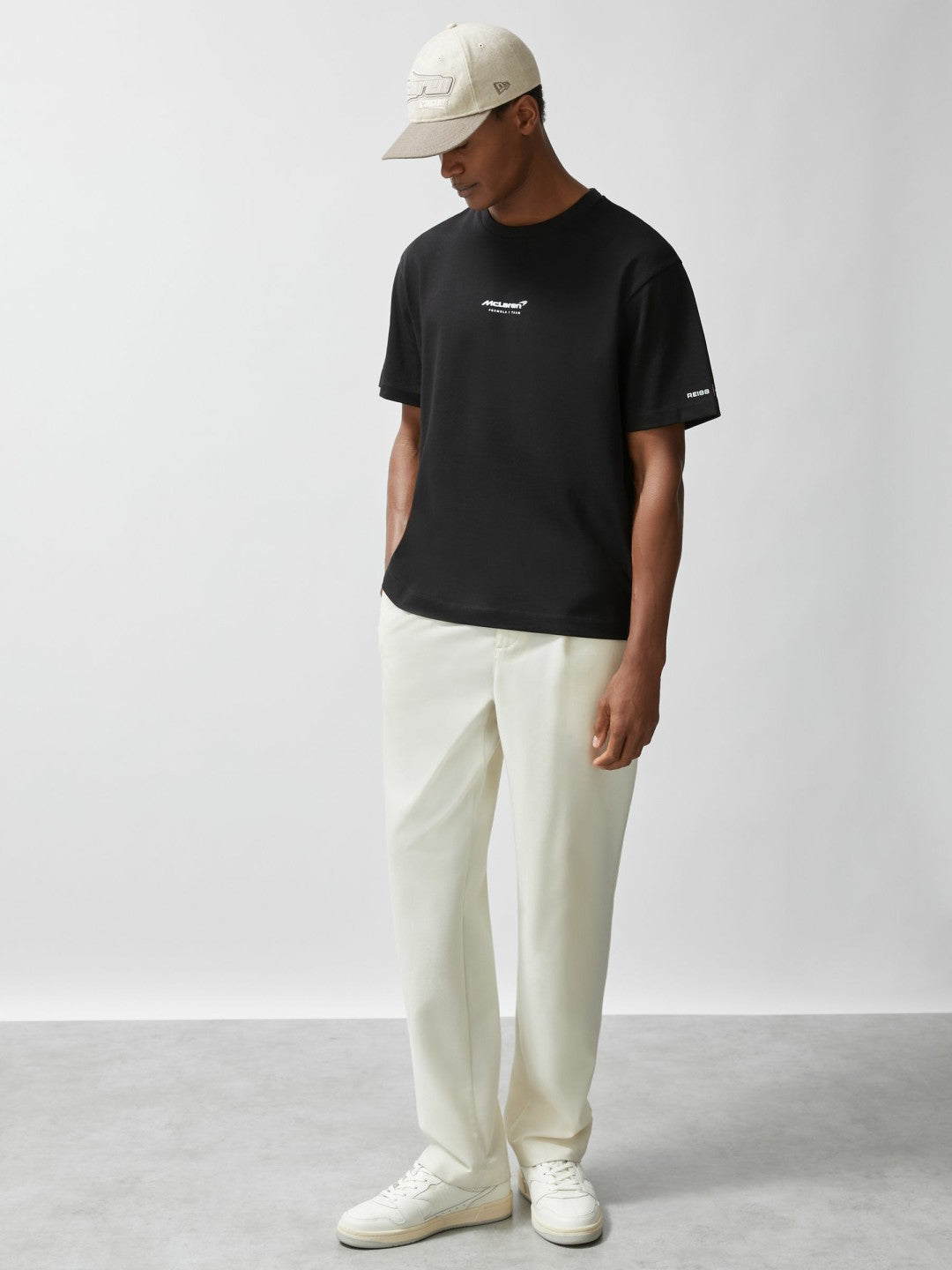 McLaren Racing Embroidered Cap Unisex Fit in Stone Men | Reiss