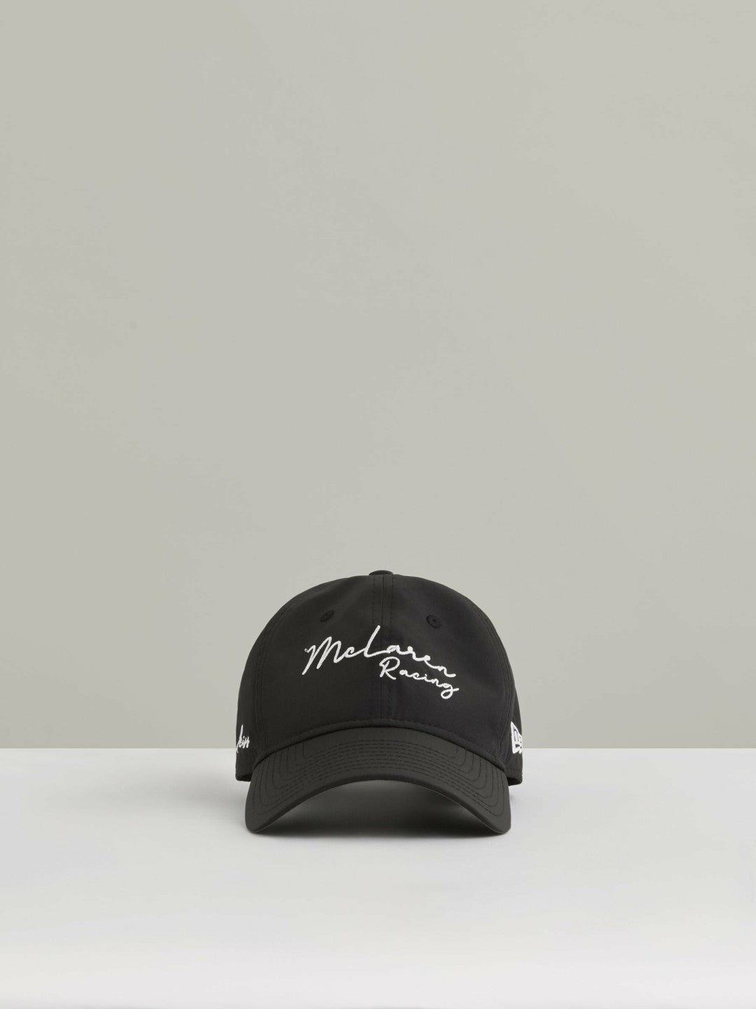 Unisex Fit McLaren Racing Logo Embroidered Cap in Black Men | Reiss