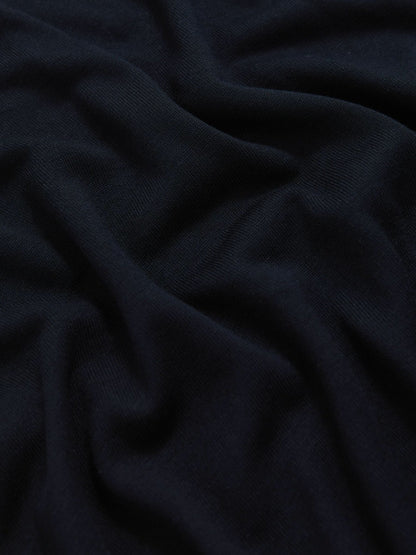 Jersey V-Neck Top in Navy Women | Reiss