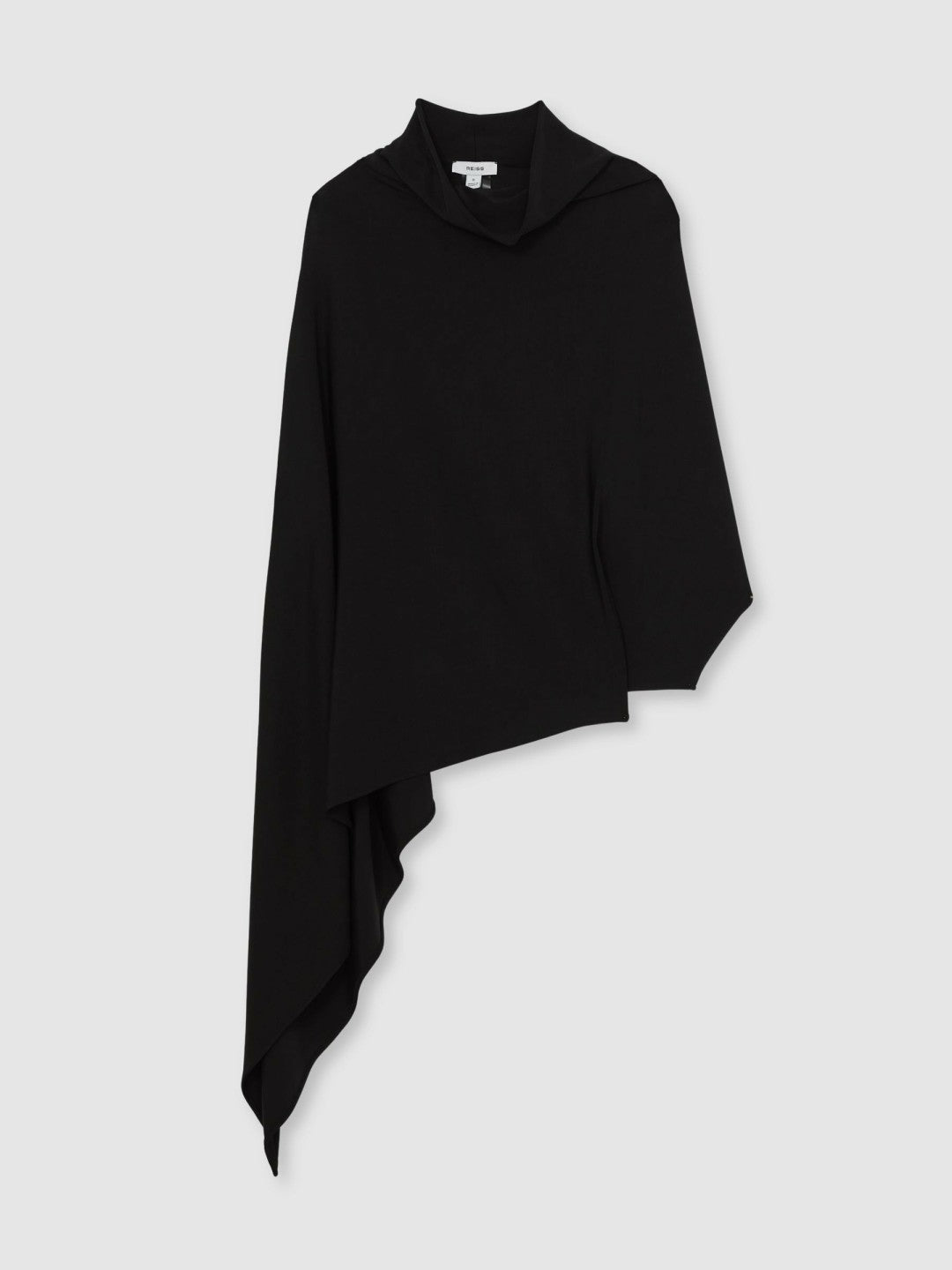 Cape Detail Top in Black Women | Reiss