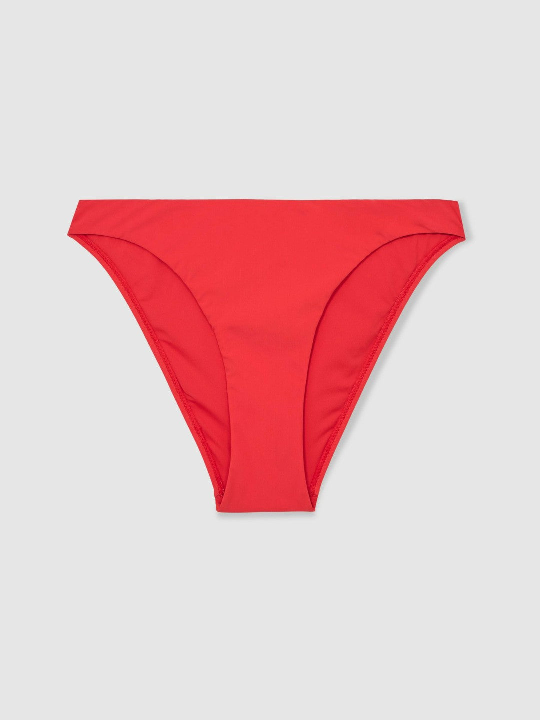 High Cut Bikini Bottoms in Coral Red Women | Reiss