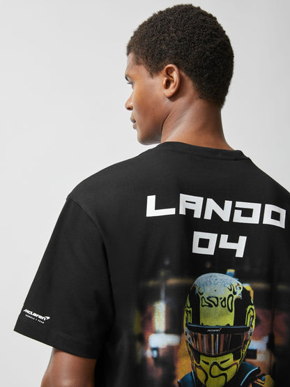 McLaren F1 Team Lando-Print T-Shirt Unisex Fit in Black Men | Reiss