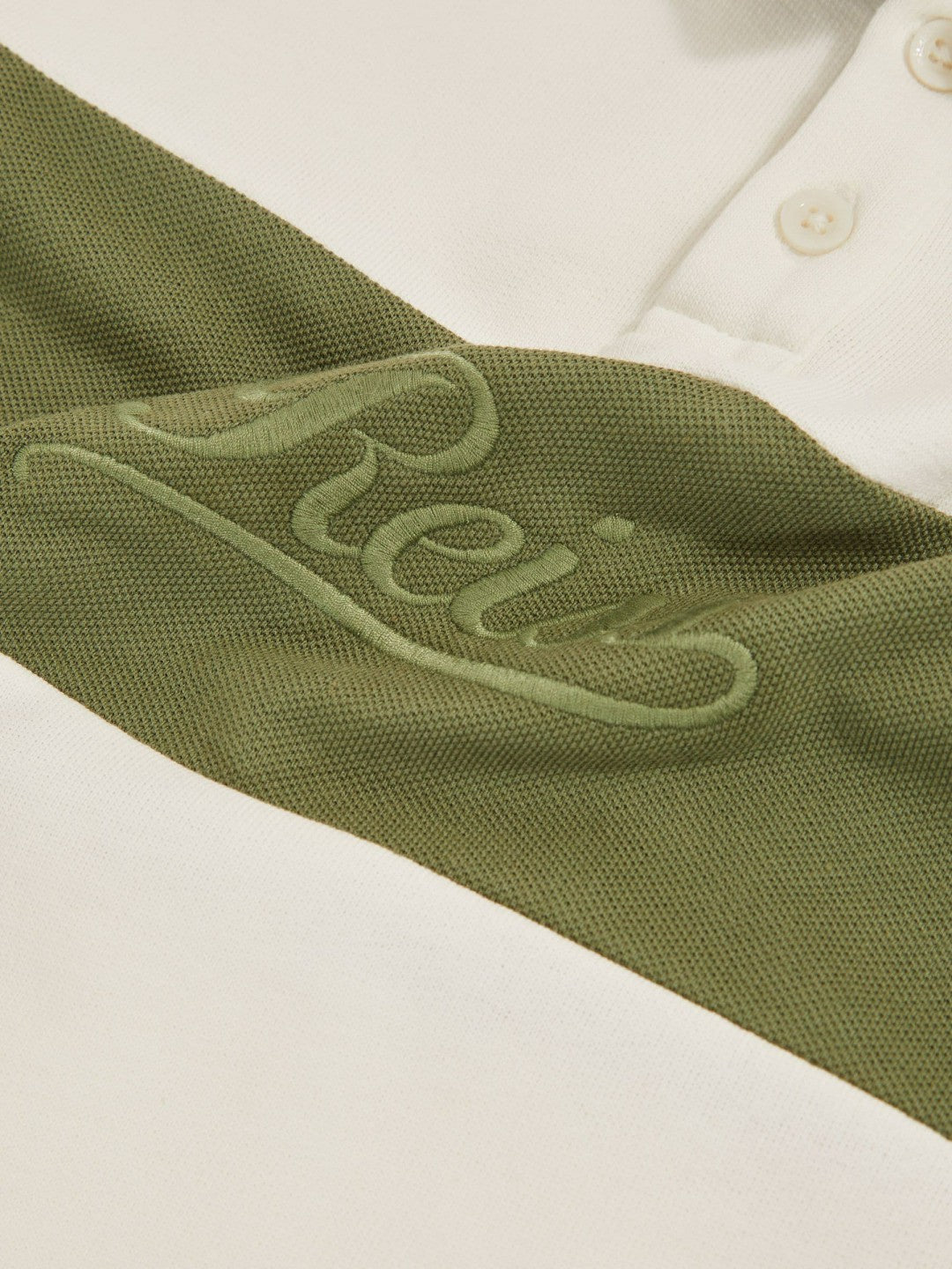 9-13 yrs Cotton Logo-Embroidery Rugby Polo Shirt in Forset Green/White Children & Baby | Reiss