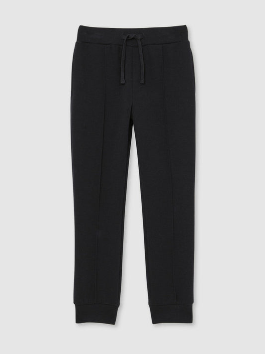 13-14 yrs Interlock Drawstring Joggers in Navy Blue Children & Baby | Reiss