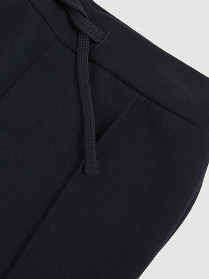 13-14 yrs Interlock Drawstring Joggers in Navy Blue Children & Baby | Reiss