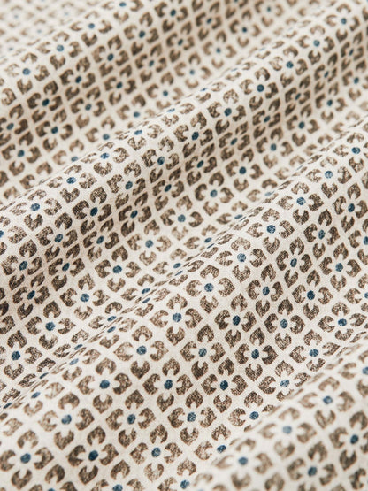 Pocket Square in Oatmeal Melange Men | Reiss