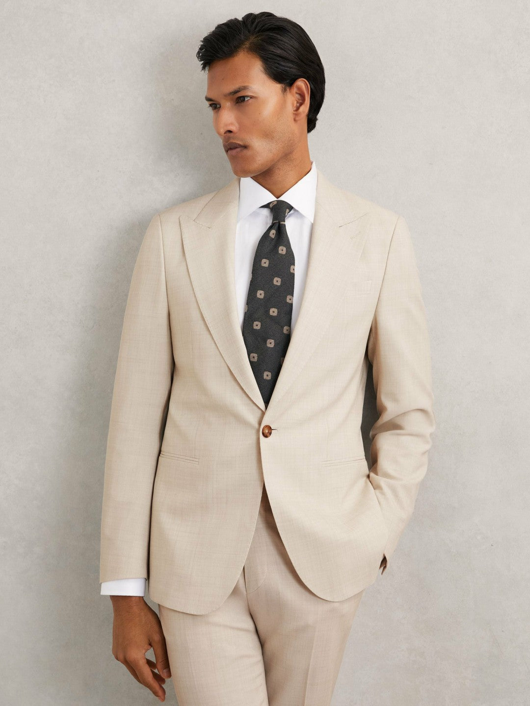 Suit Jacket in Stone Men | Reiss