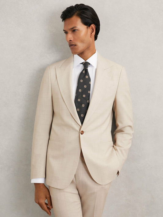Suit Jacket in Stone Men | Reiss